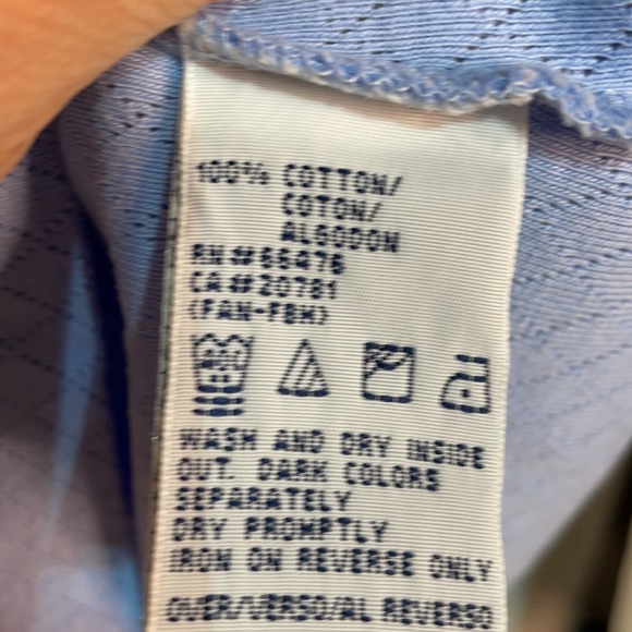Tommy Hilfiger M baby blue t worn once - Picture 7 of 7